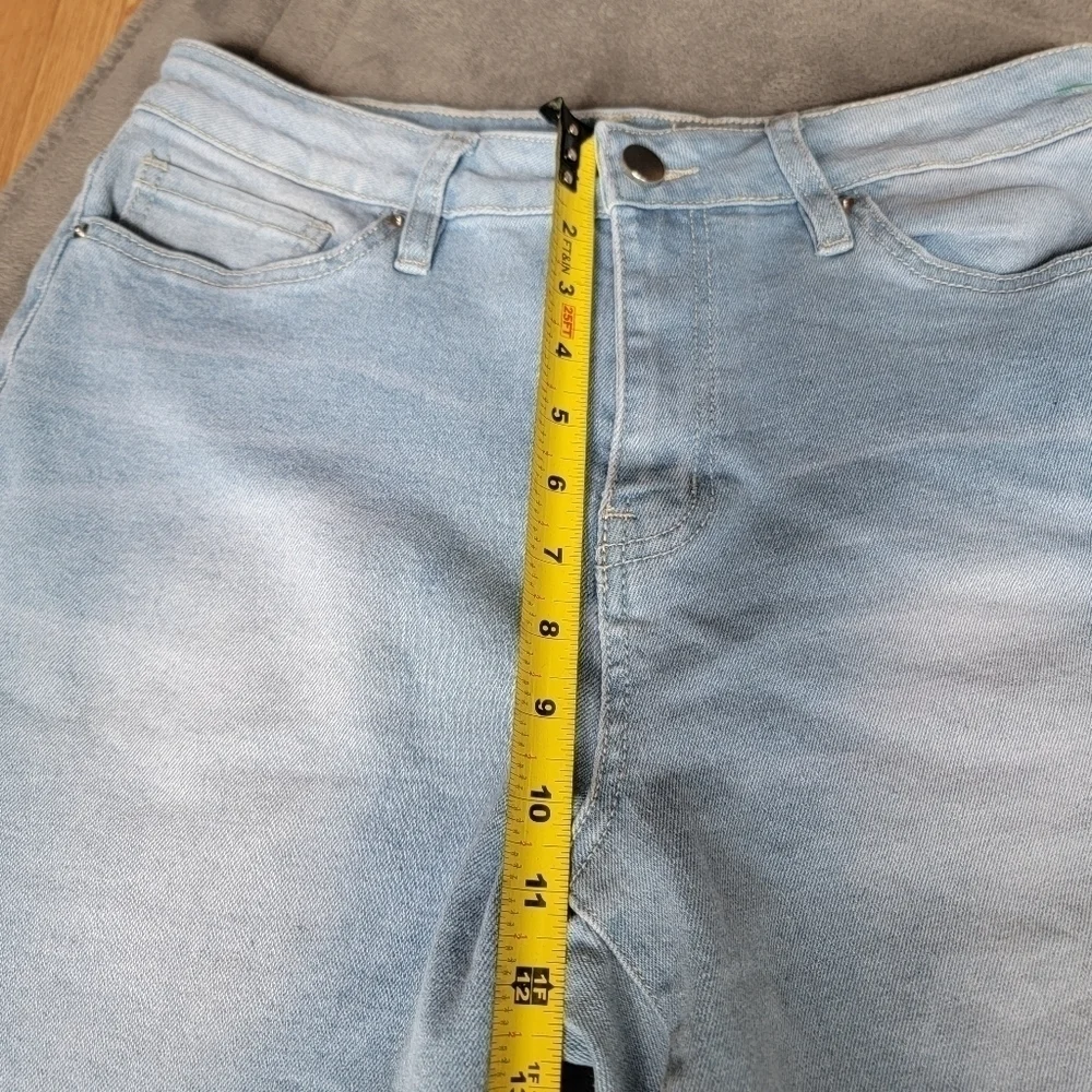 Fashion Nova Denim Jean Shorts 13
